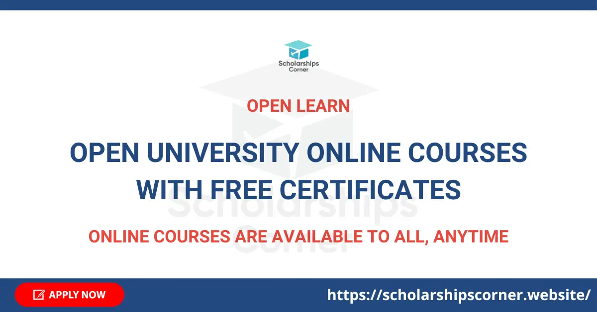 free open university courses with certificates