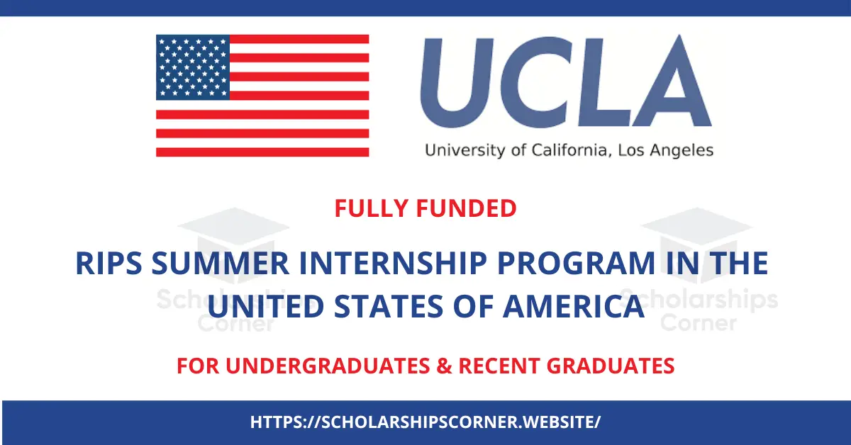 RIPS Summer Internship 2024 in the United States Fully Funded Top