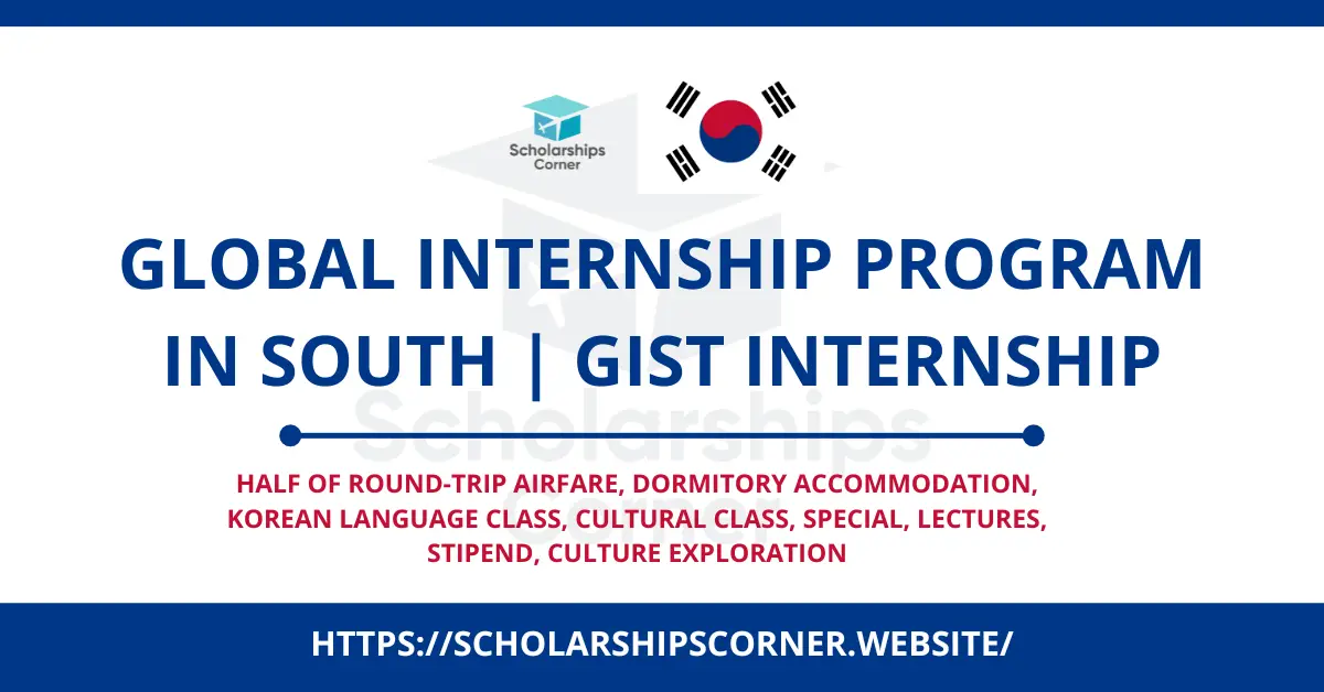 gist internship, internships in south korea