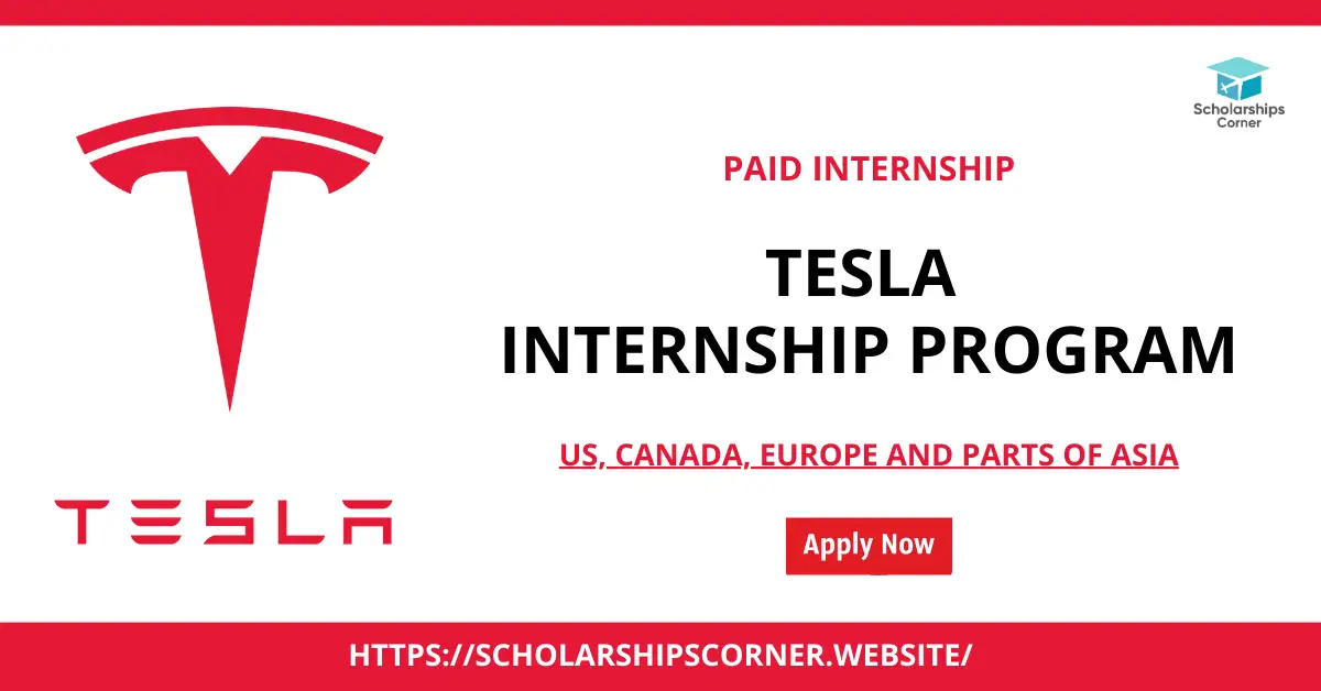 Tesla Internship Program 2023 | Paid Internship | Scholarships Corner