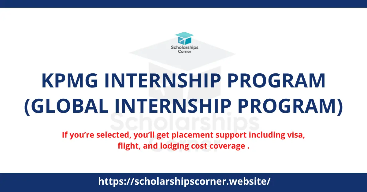 kpmg internship, kpmg global internship