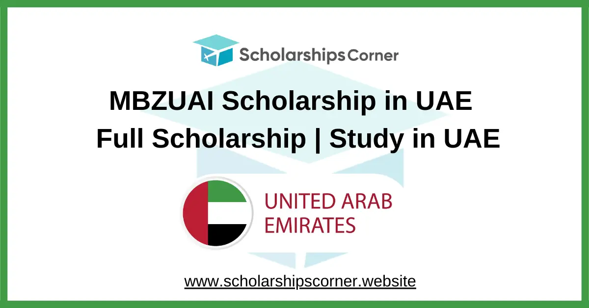 MBZUAI Scholarship, UAE Scholarships, scholarships in uae