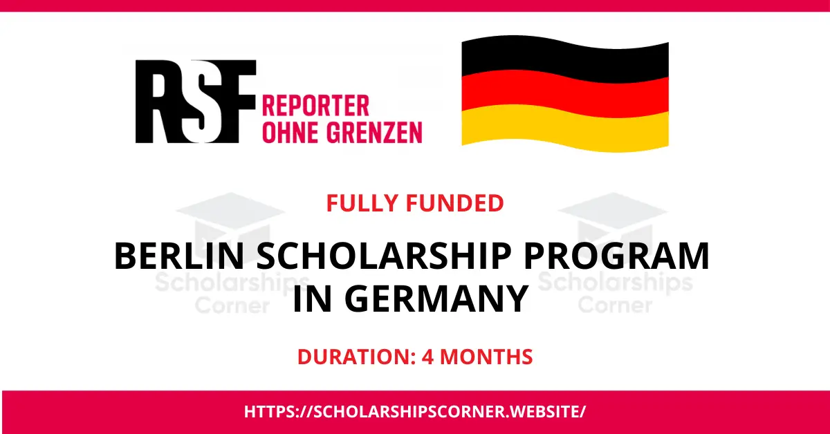 Berlin Scholarship Program 2024 in Germany | Fully Funded