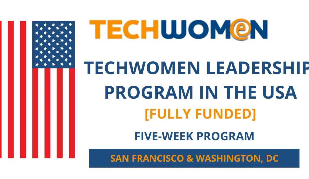 techwomen leadership program, ledership programs for women