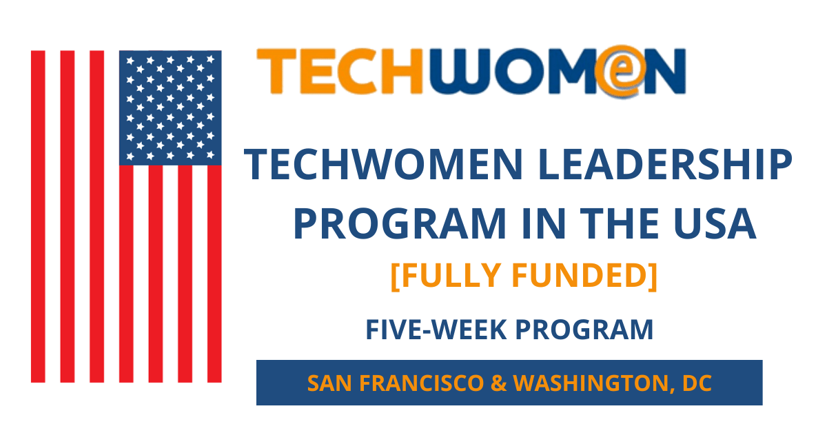 techwomen leadership program, ledership programs for women