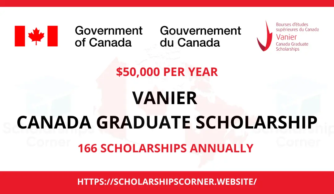 Vanier Canada Graduate Scholarship, study in canada