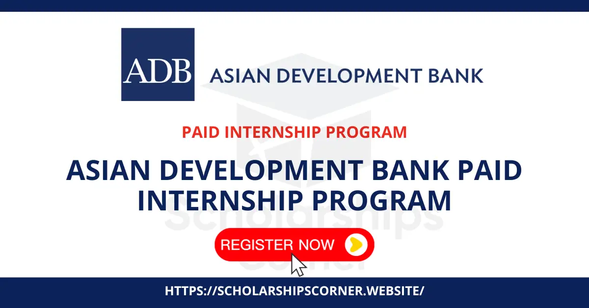 ADB Internship 2024 | Asian Development Bank Internship | Paid Internship