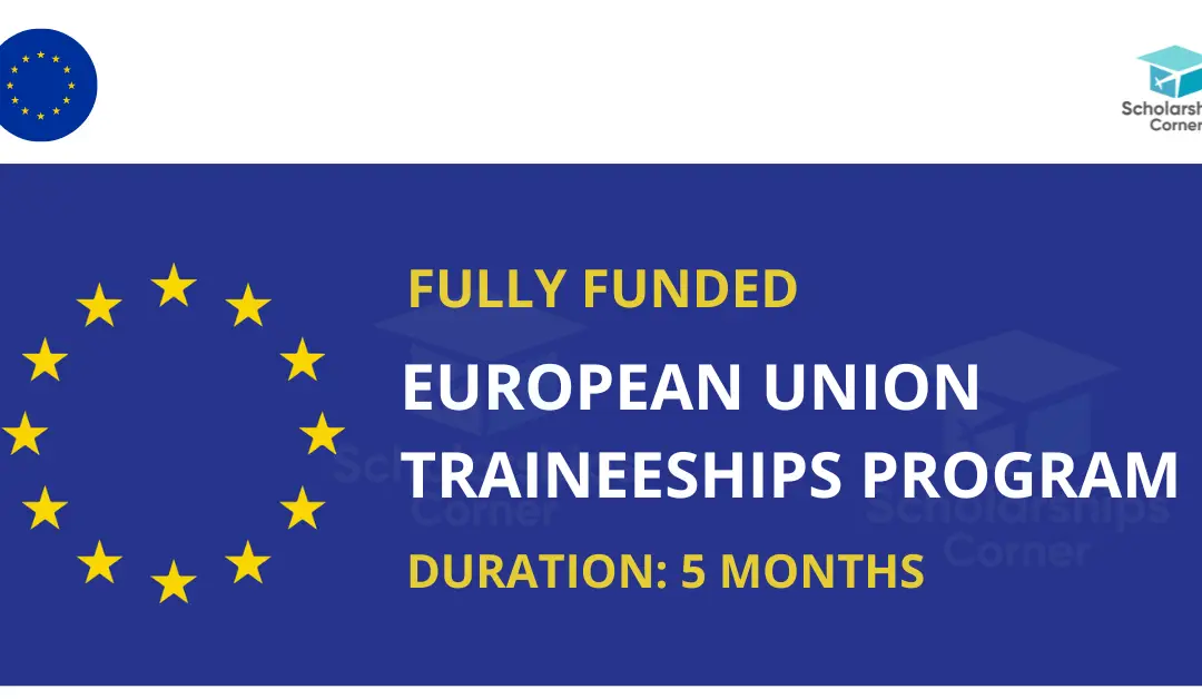 European Union Traineeships Program 2025 | Fully Funded