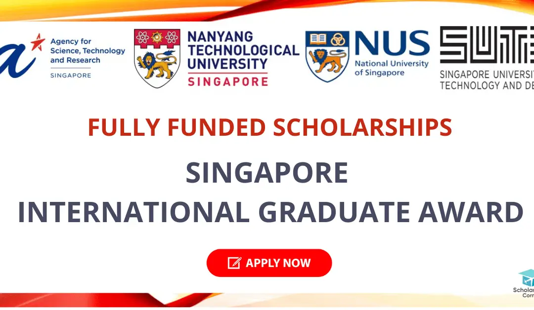Singapore International Graduate, singapore scholarship