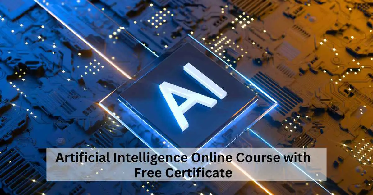 Artificial Intelligence Online Course