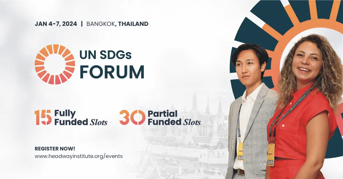 HISA UN SDGs Forum 2024 in Thailand | Fully Funded & Partially Funded Seats
