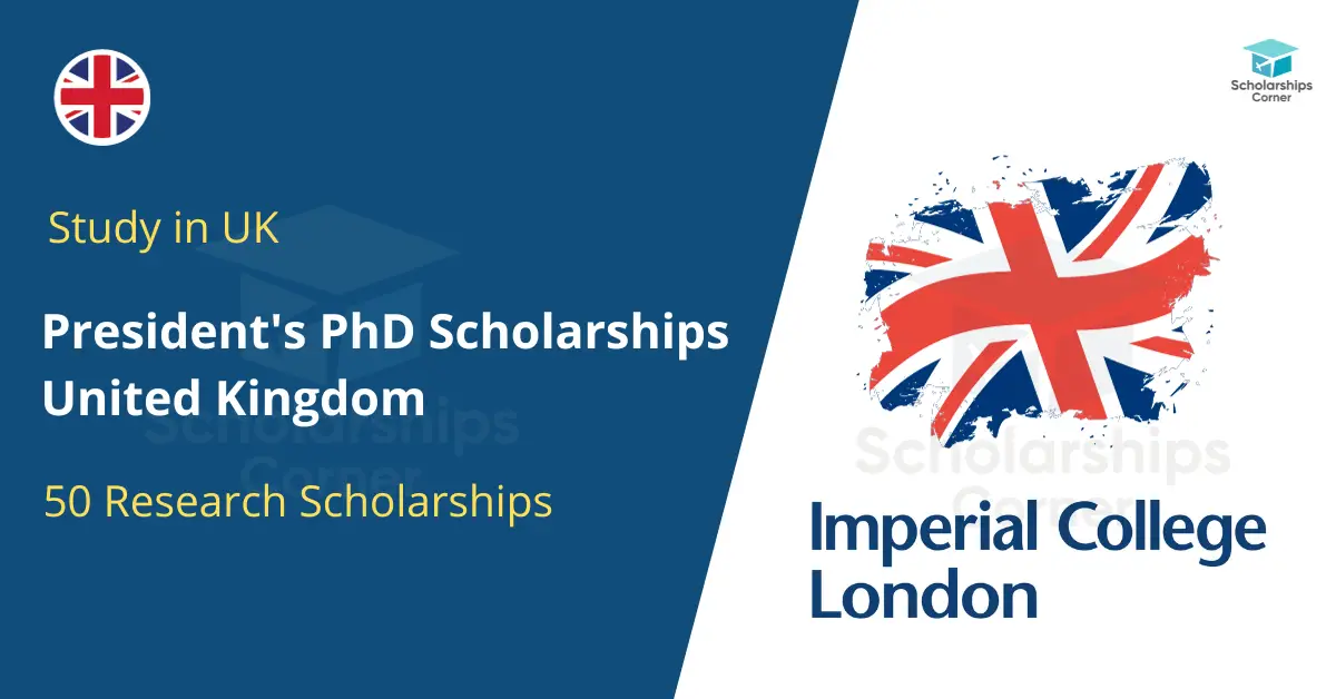 President's PhD Scholarships, scholarships in uk