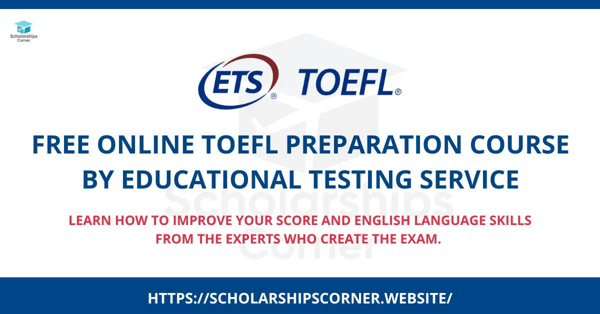 Free Online TOEFL Preparation Course by Educational Testing Service