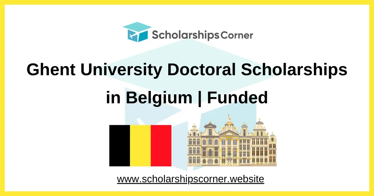 Ghent University Scholarship, belgium scholarships