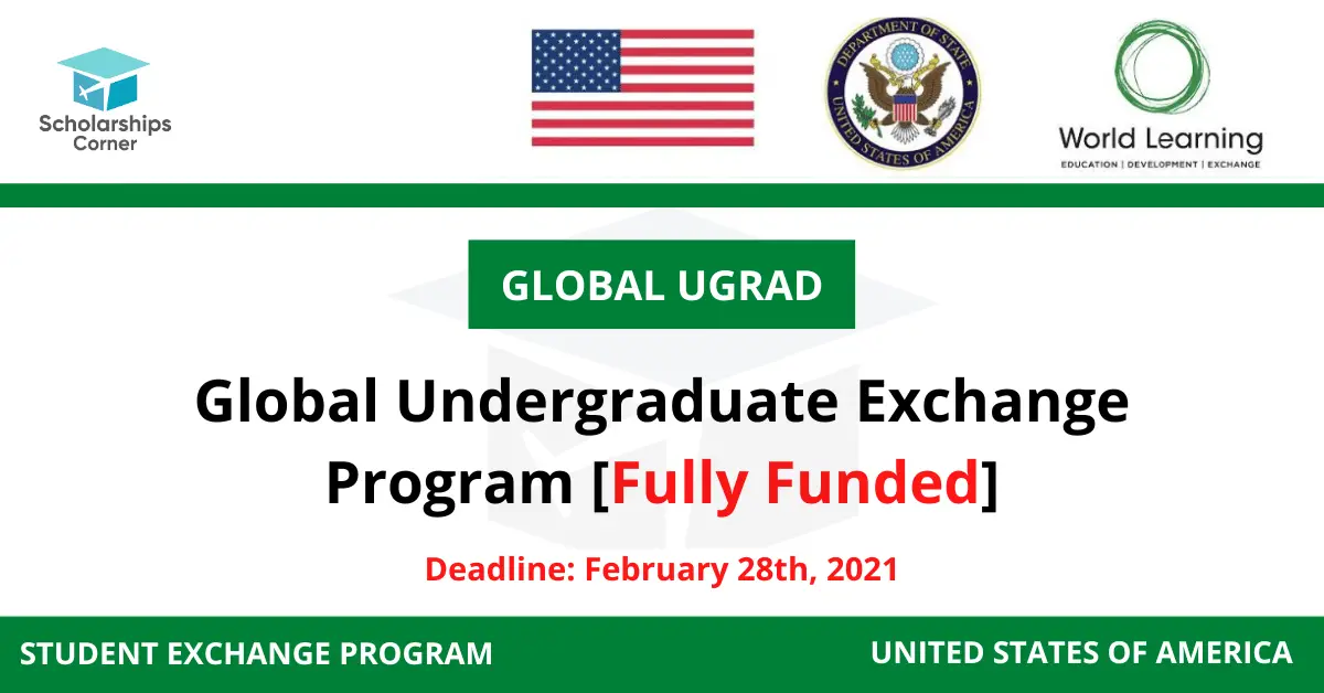 Global Undergraduate Exchange Program in USA | GLOBAL UGRAD 2024 | Fully Funded