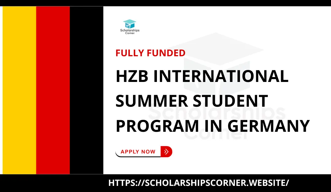 HZB Summer Student Program in Germany 2024 | Funded