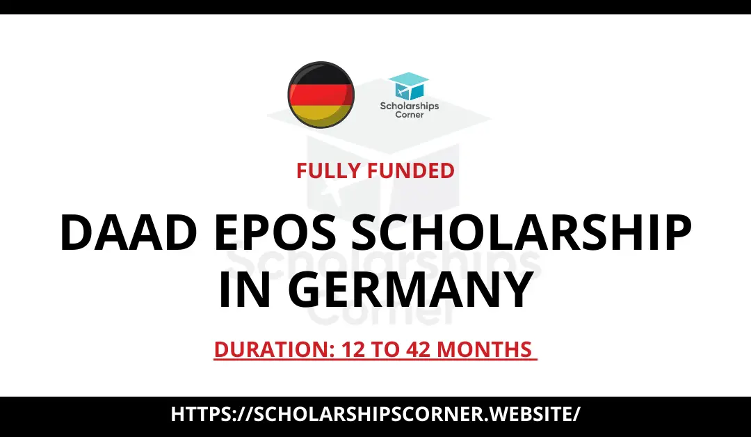 DAAD EPOS Scholarship 2024-25 in Germany | Fully Funded