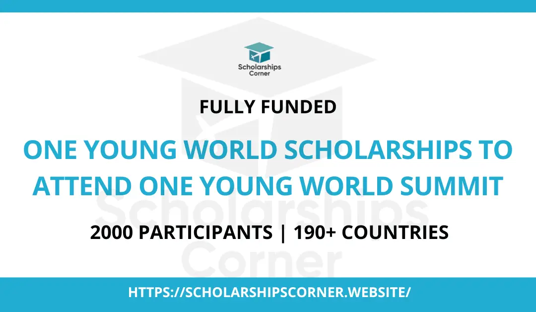 one young world summit, one young world scholarship, one young world summit scholarship, fully funded conference