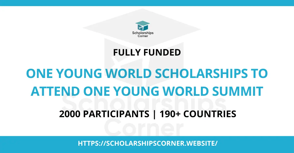 one young world summit, one young world scholarship, one young world summit scholarship, fully funded conference