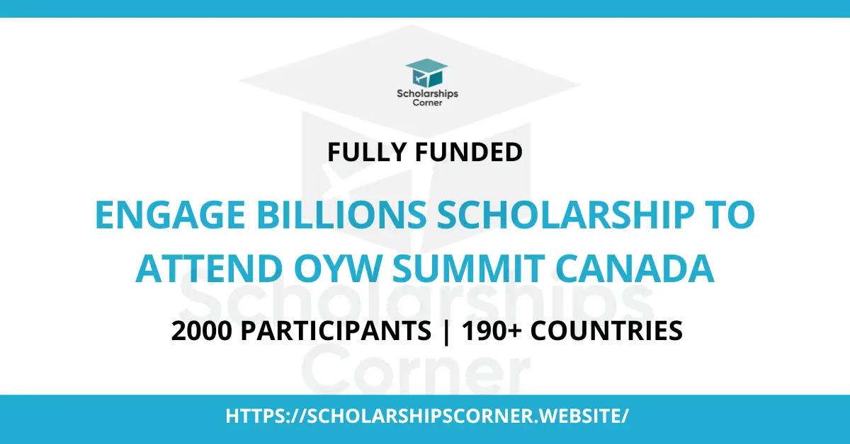 one young world scholarship, oyw summit, one young world summit