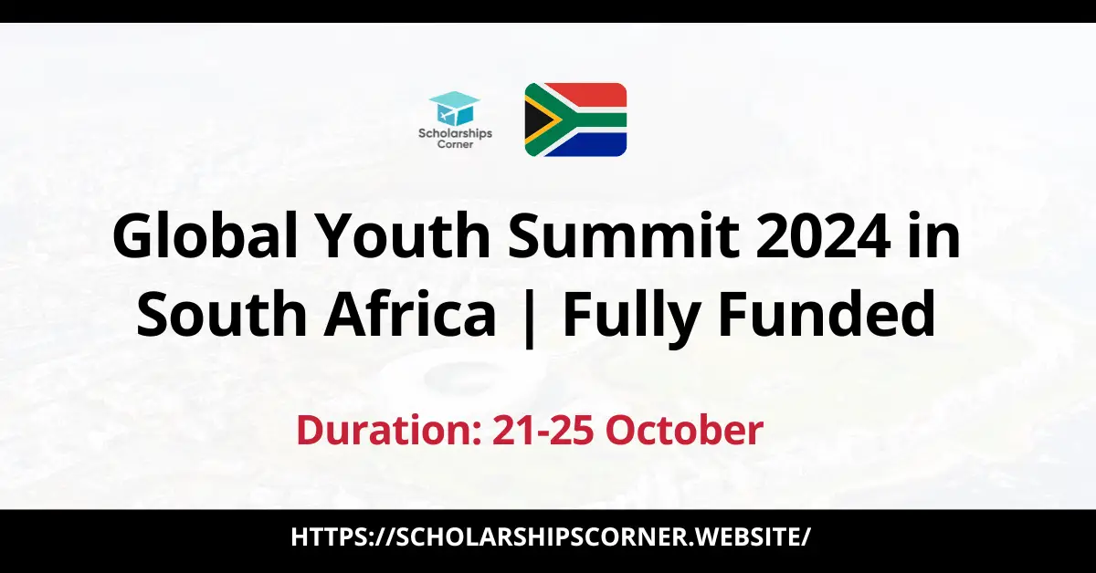 global youth summit, gys 2024 south africa, global changemakers summit