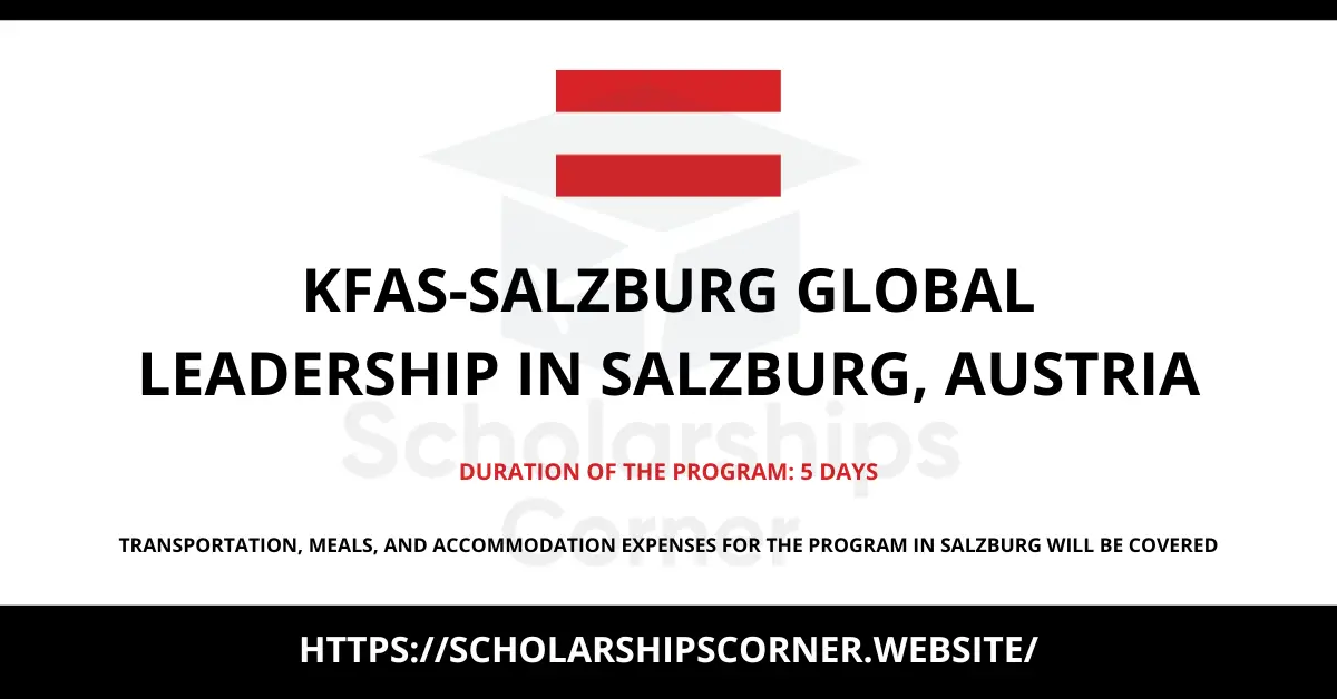 KFAS-Salzburg Global Leadership, young leaders program