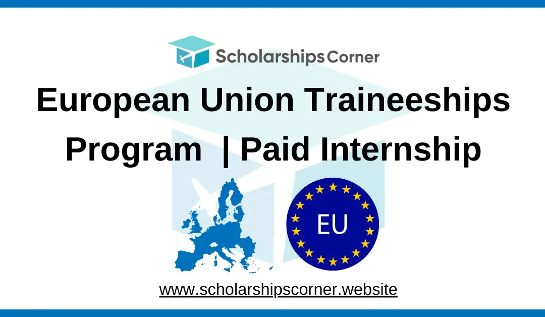 European Union Traineeships Program 2025 | Paid Internship