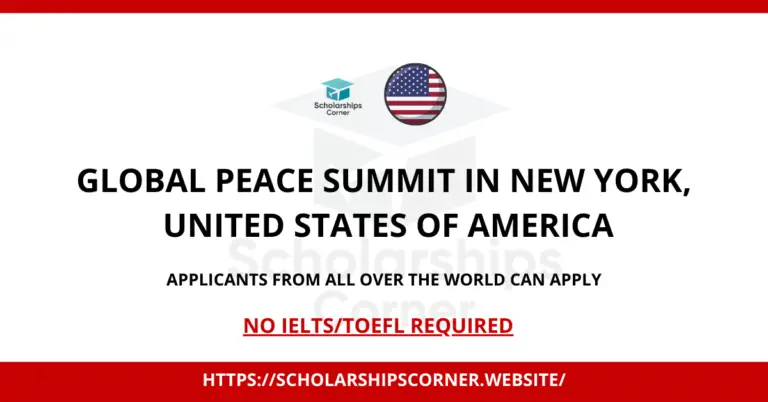 global peace summit, youth summit usa