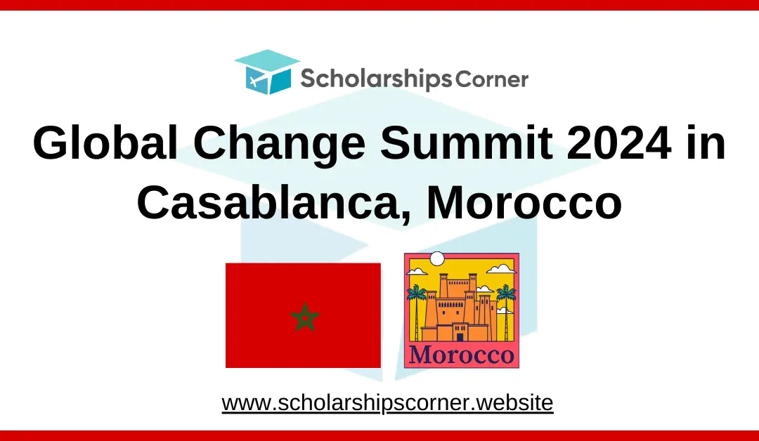 Global Change Summit 2024 in Casablanca, Morocco