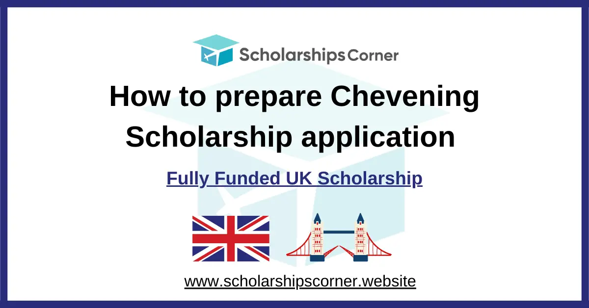 chevening scholarship application, how to apply for chevening scholarship,