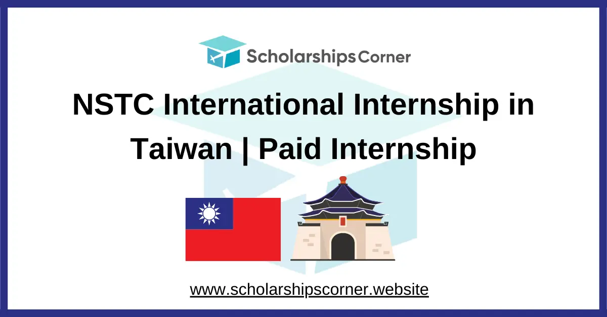 nstc internship, internships in taiwan, taiwan internship