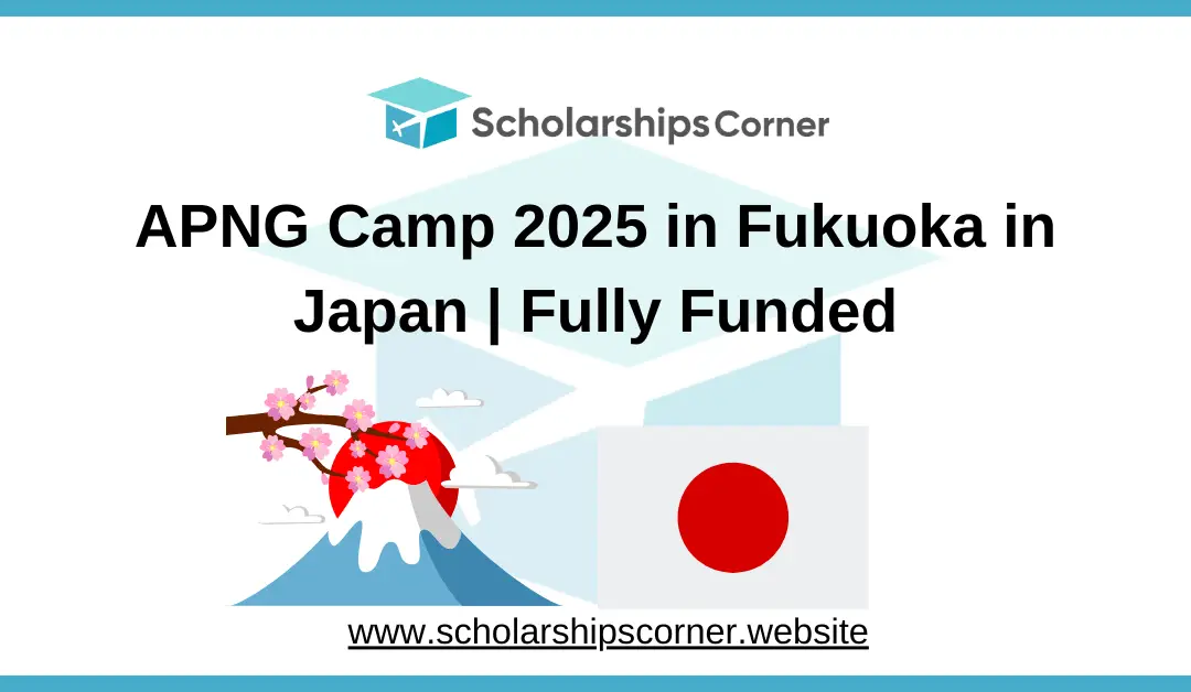 APNG Camp 2025 in Fukuoka in Japan | Fully Funded