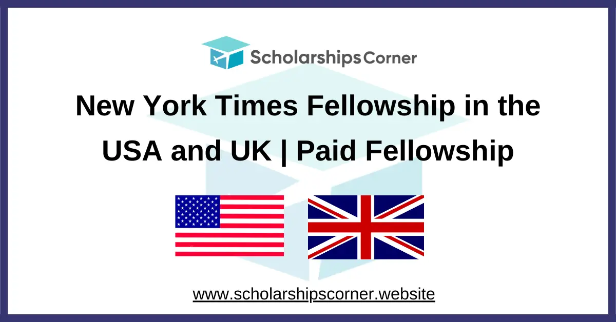 New York Times fellowship, journalism fellowship