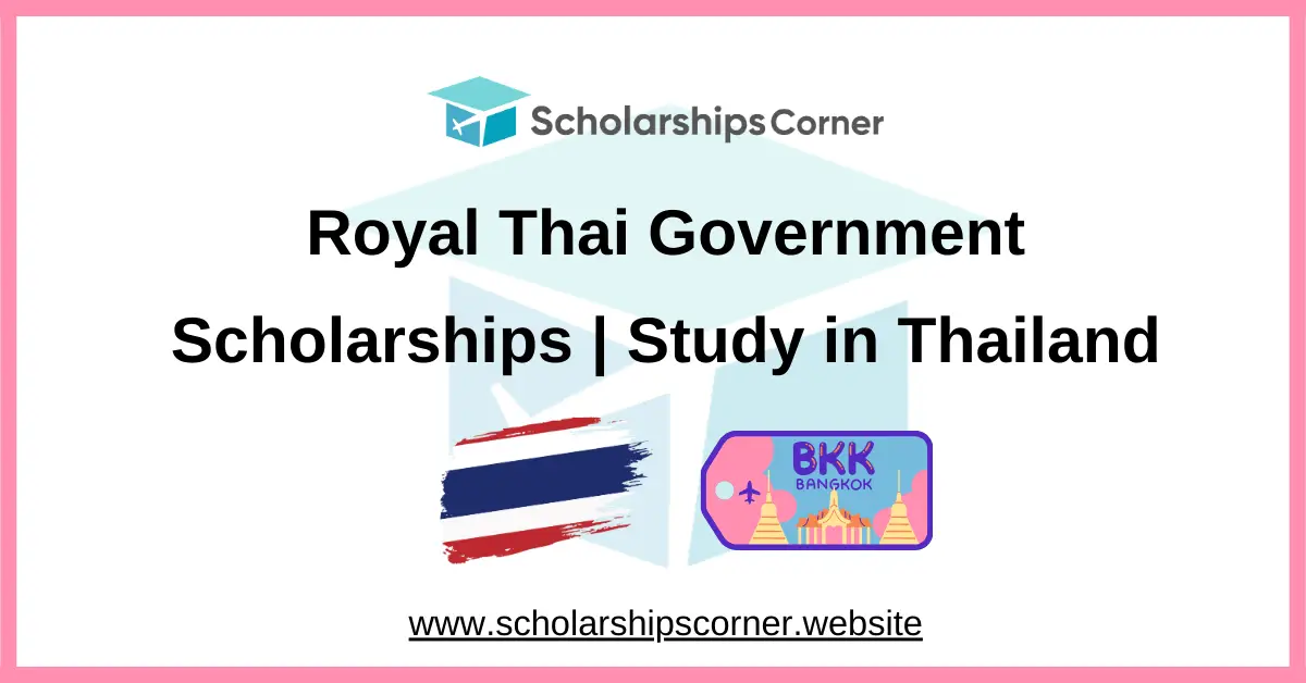 thai scholarships, thailand government scholarship