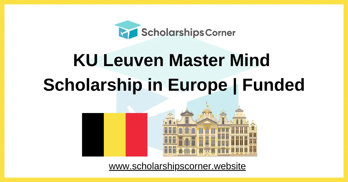 masters scholarships in europe, europe scholarships, belgium scholarships