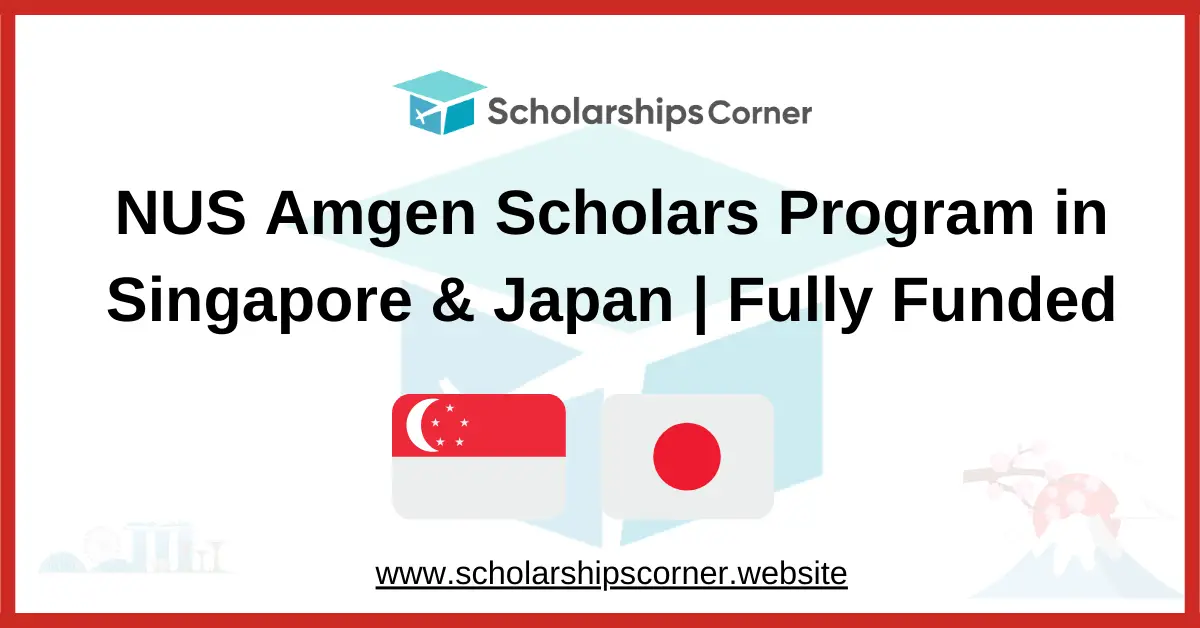 NUS Amgen Scholars Program, NUS scholarship