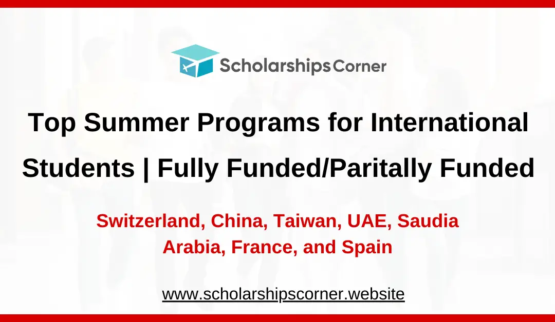 top summer programs, top summer schools, summer internships