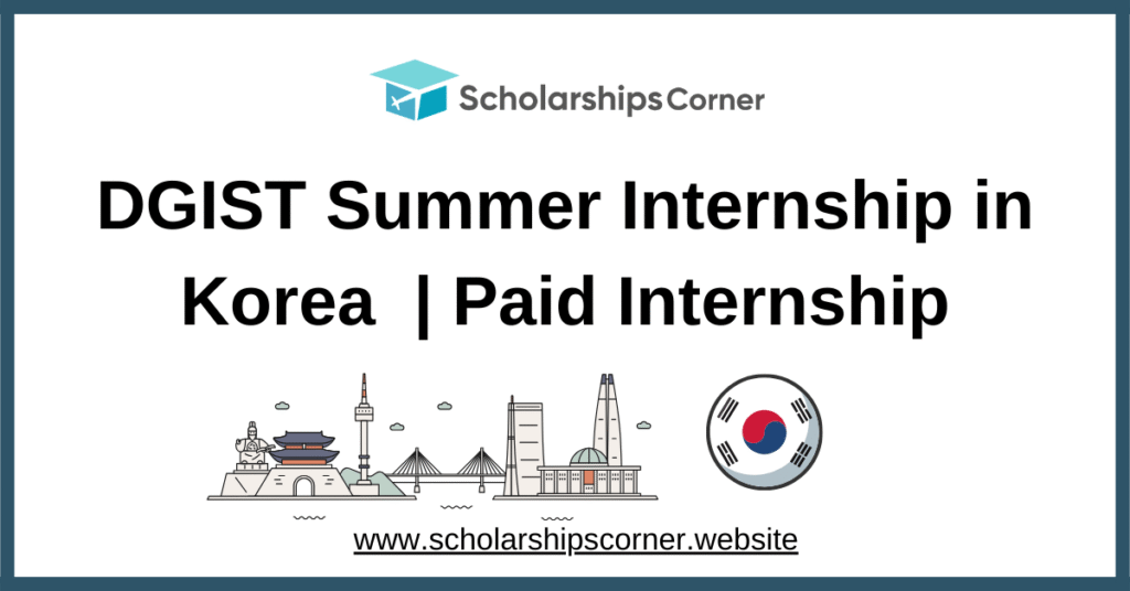 south korea scholarship, study in korea, internhsip in korea, jobs in korea