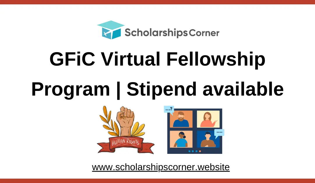 GFiC Virtual Fellowship Program 2025 | Stipend Available