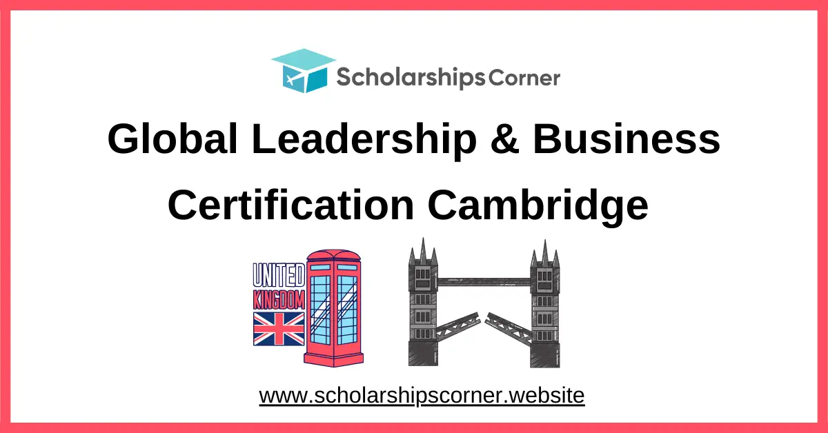 Business Certification Cambridge, cambridge scholarship