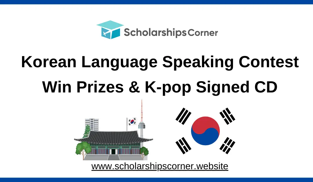 Korean Language Speaking Contest 2025 | Win Prizes & K-pop Signed CD