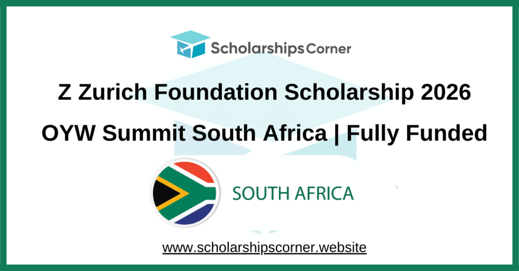 one young world summit, one young world scholarship, fully funded scholarship