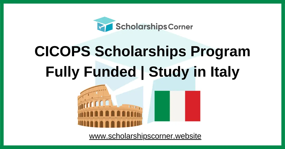 CICOPS Scholarships, italian scholarships