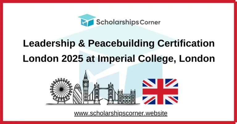peacebuilding certification, leadership certification