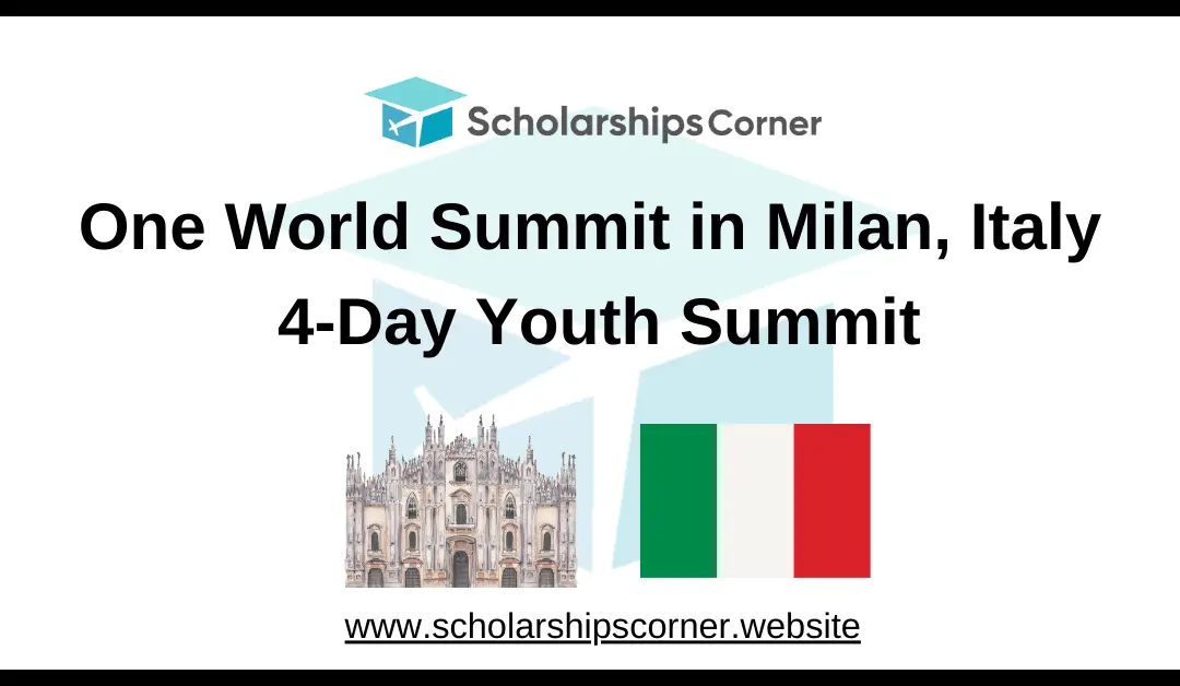one world summit, youth summit