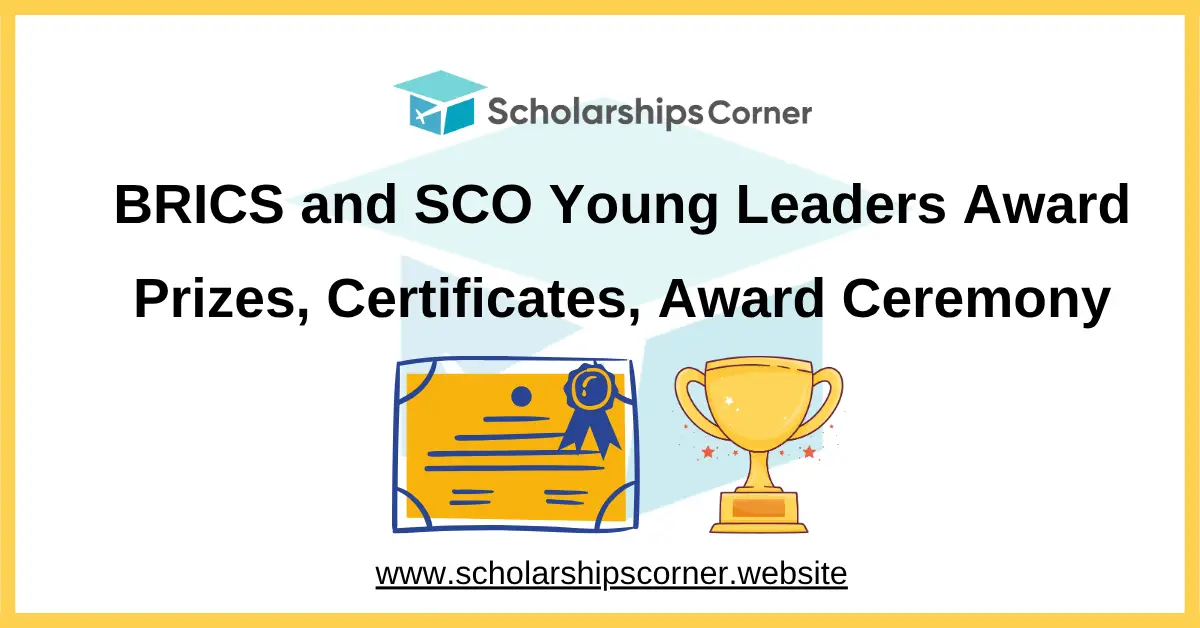 BRICS and SCO Young Leaders Award, youth awards