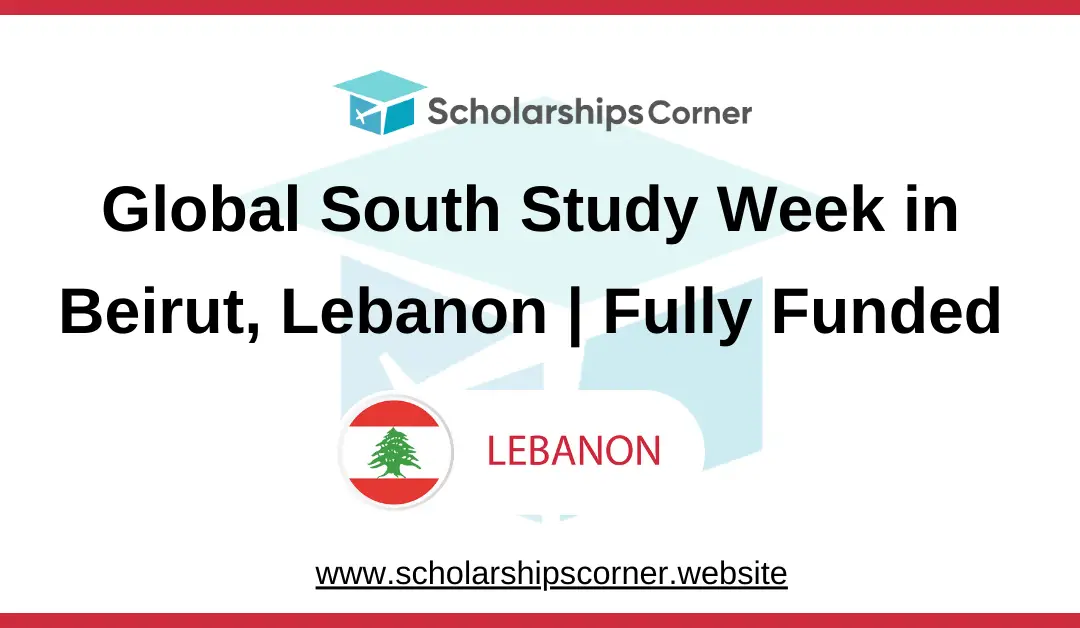 Global South Study Week, fully funded program