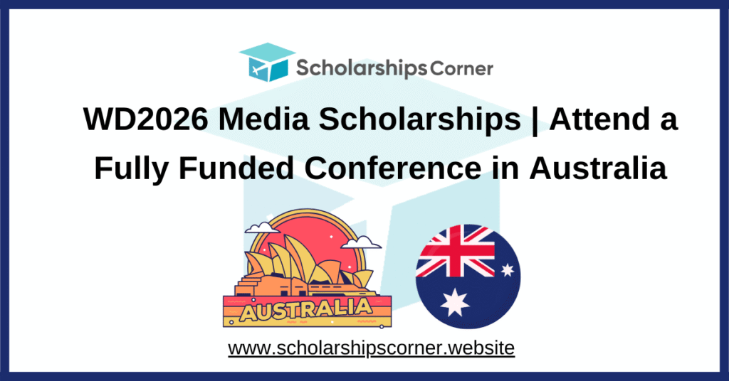 WD2026 Media Scholarships, women deliver conference