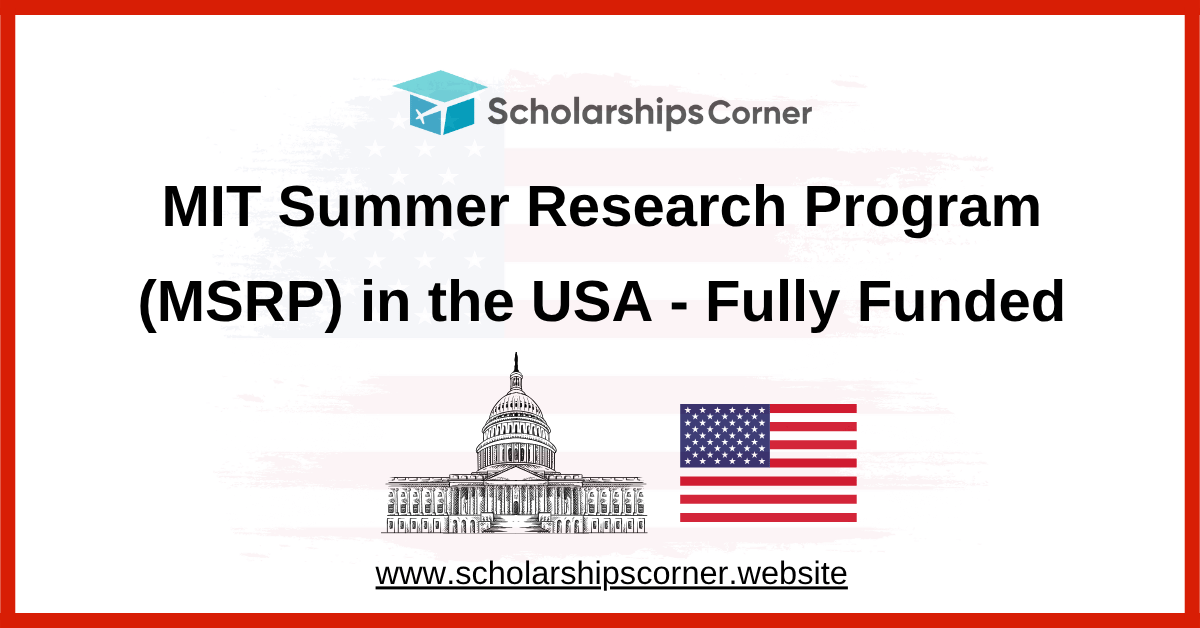 mit scholarship, mit summer research program, mit internship, mit research