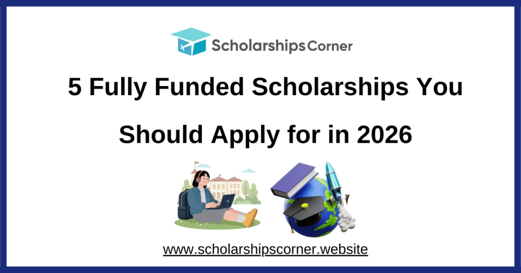 5 fully funded scholarships, best fully funded scholarships, top scholarships